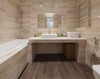 Апартаменты Suncity Apartment Одесса Двухуровневые апартаменты-22